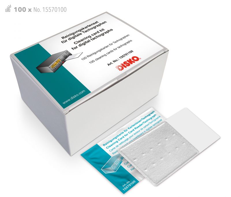 Reinigungskarten für Tachographen (ArtNr. 155701100)
